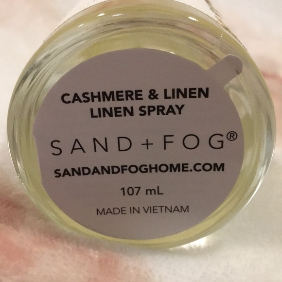 Sand + Fog Scented Cashmere & Linen Linen Room Spray NWT 107ml Sand +Fog Home - Picture 12 of 16
